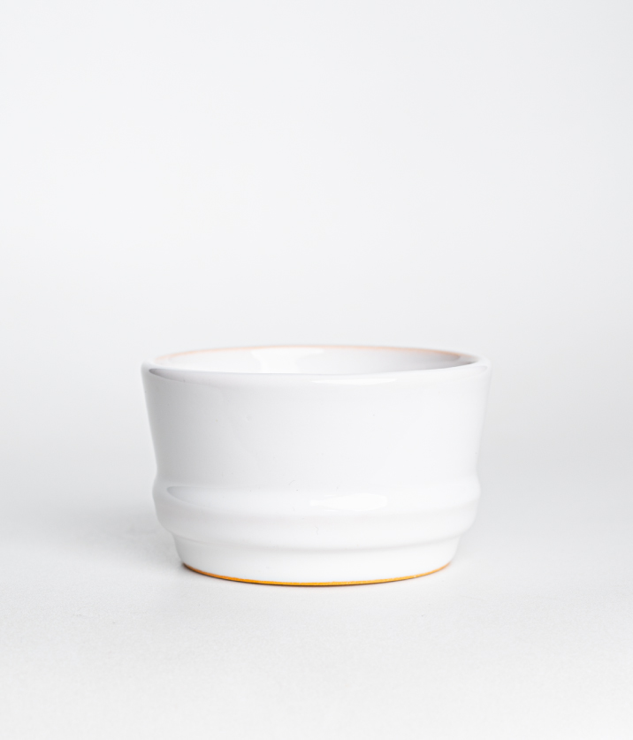 Handmade ritual bowl - white